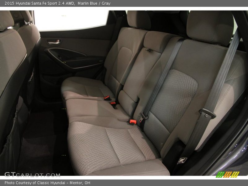 Marlin Blue / Gray 2015 Hyundai Santa Fe Sport 2.4 AWD