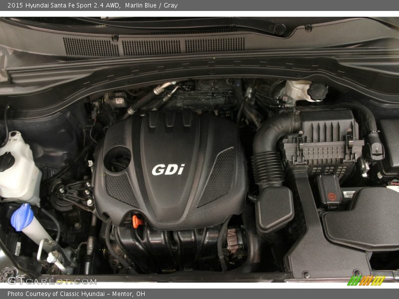  2015 Santa Fe Sport 2.4 AWD Engine - 2.4 Liter GDI DOHC 16-Valve D-CVVT 4 Cylinder
