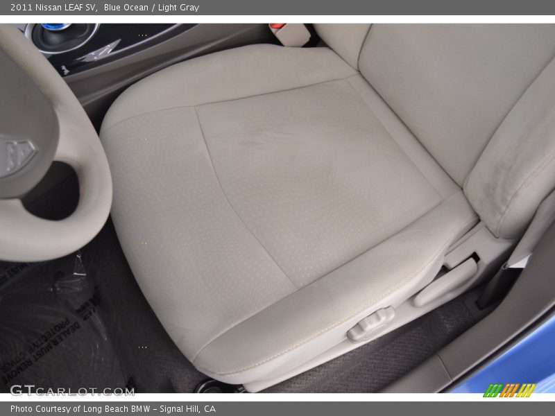 Blue Ocean / Light Gray 2011 Nissan LEAF SV