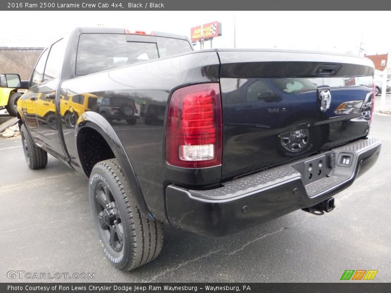 Black / Black 2016 Ram 2500 Laramie Crew Cab 4x4