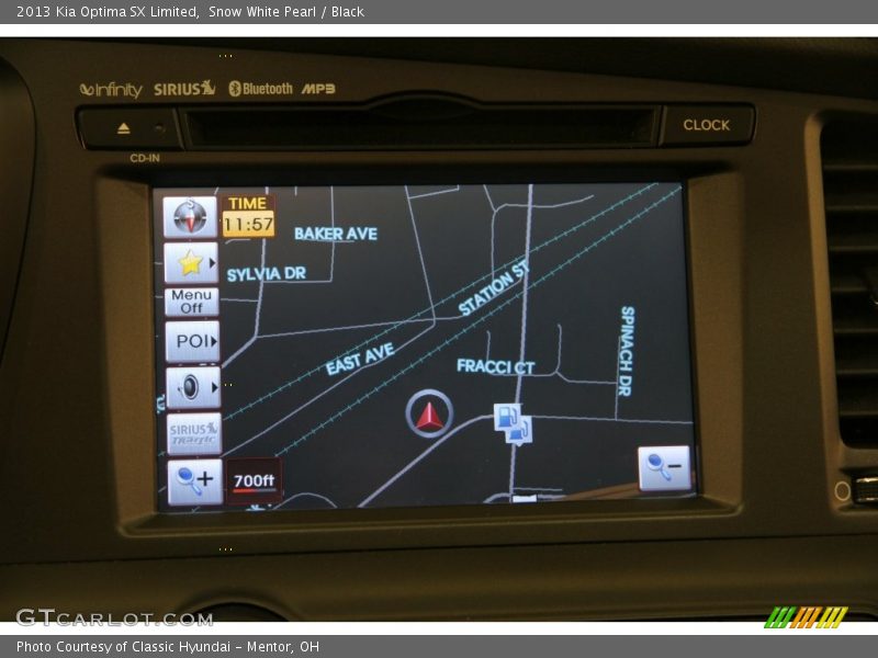 Snow White Pearl / Black 2013 Kia Optima SX Limited