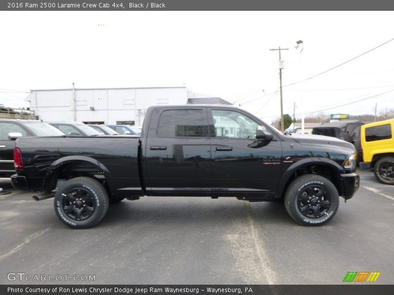 Black / Black 2016 Ram 2500 Laramie Crew Cab 4x4