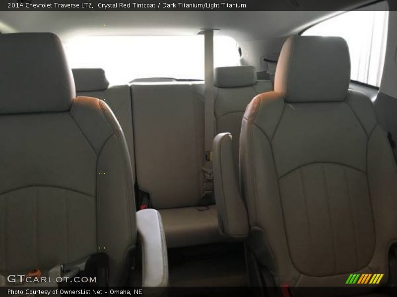 Crystal Red Tintcoat / Dark Titanium/Light Titanium 2014 Chevrolet Traverse LTZ