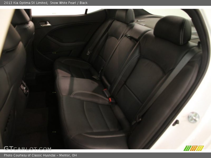 Snow White Pearl / Black 2013 Kia Optima SX Limited