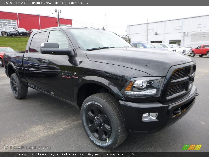 Black / Black 2016 Ram 2500 Laramie Crew Cab 4x4