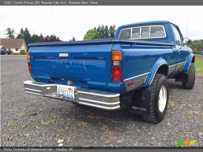  1982 Pickup SR5 Regular Cab 4x4 Medium Blue