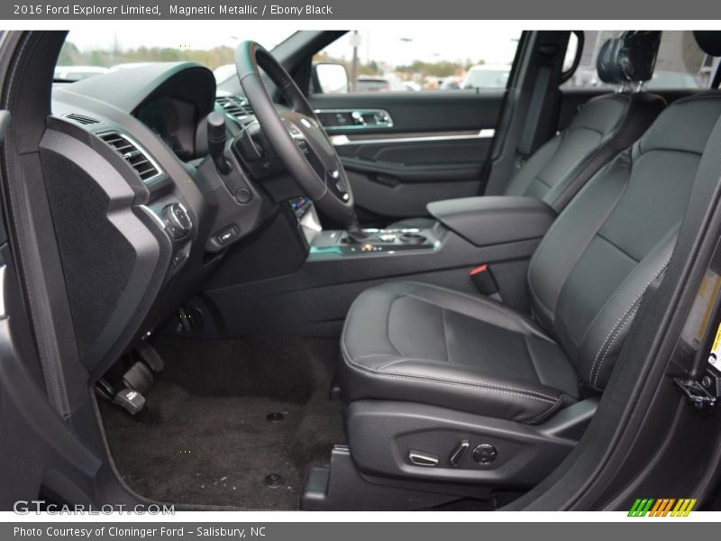 Magnetic Metallic / Ebony Black 2016 Ford Explorer Limited