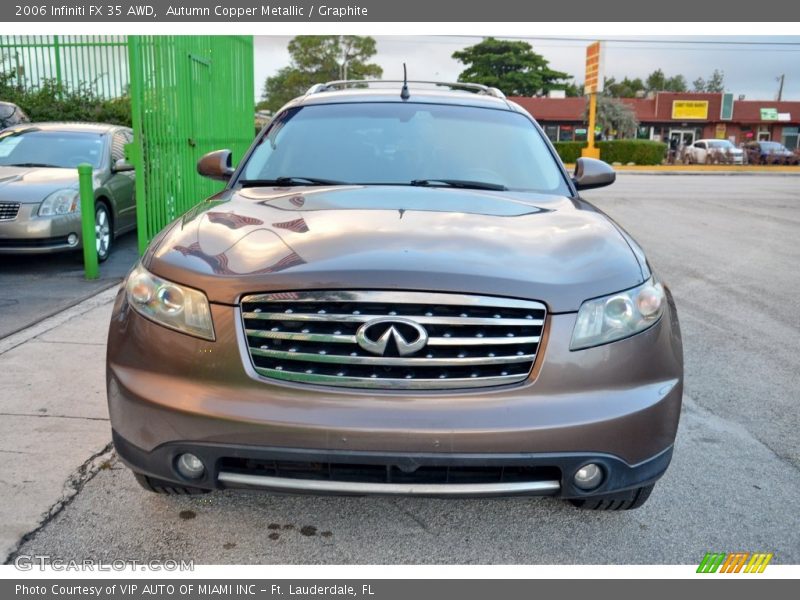 Autumn Copper Metallic / Graphite 2006 Infiniti FX 35 AWD