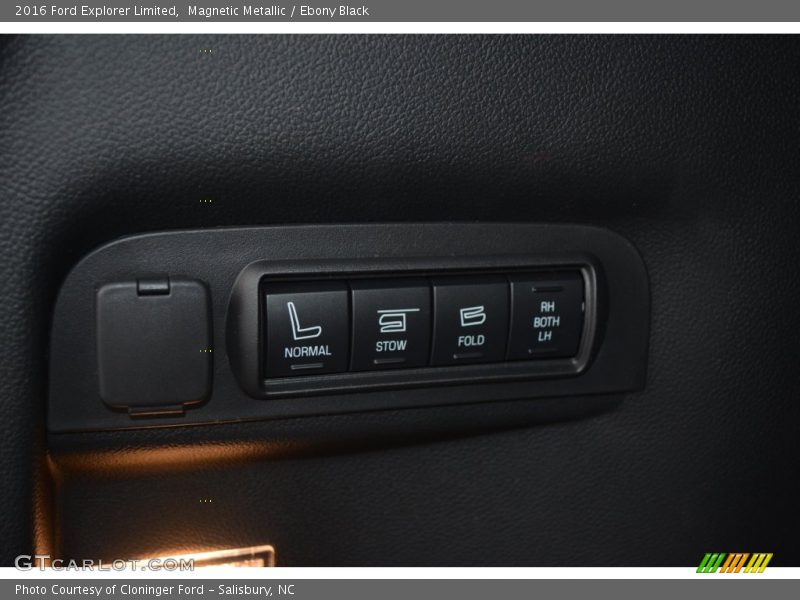 Magnetic Metallic / Ebony Black 2016 Ford Explorer Limited