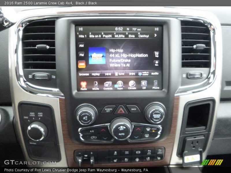 Black / Black 2016 Ram 2500 Laramie Crew Cab 4x4