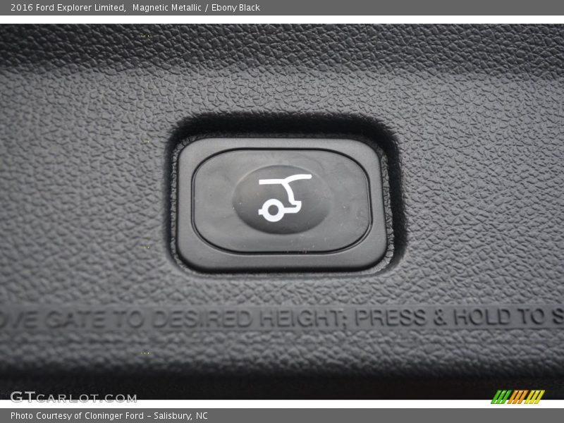 Magnetic Metallic / Ebony Black 2016 Ford Explorer Limited
