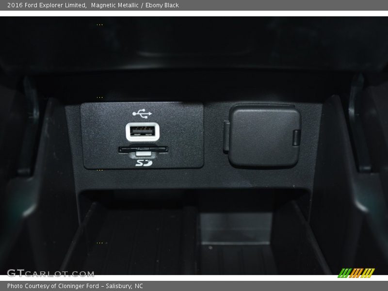 Magnetic Metallic / Ebony Black 2016 Ford Explorer Limited