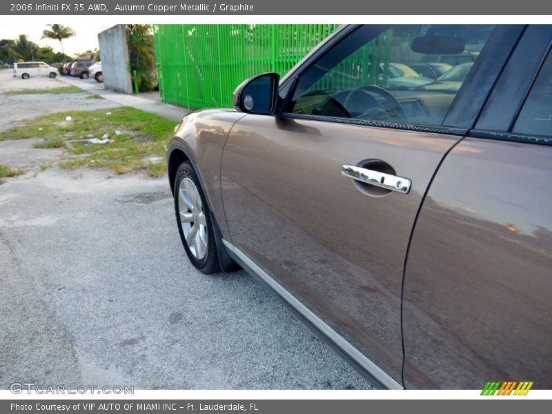 Autumn Copper Metallic / Graphite 2006 Infiniti FX 35 AWD