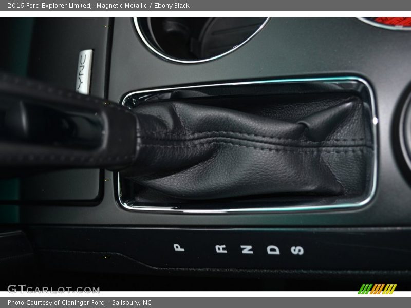 Magnetic Metallic / Ebony Black 2016 Ford Explorer Limited