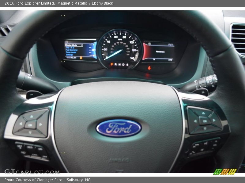 Magnetic Metallic / Ebony Black 2016 Ford Explorer Limited