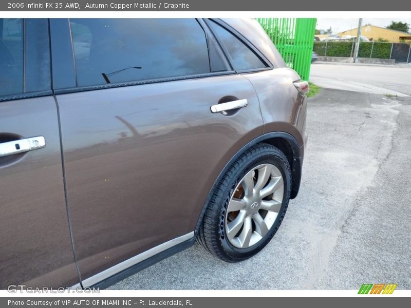 Autumn Copper Metallic / Graphite 2006 Infiniti FX 35 AWD