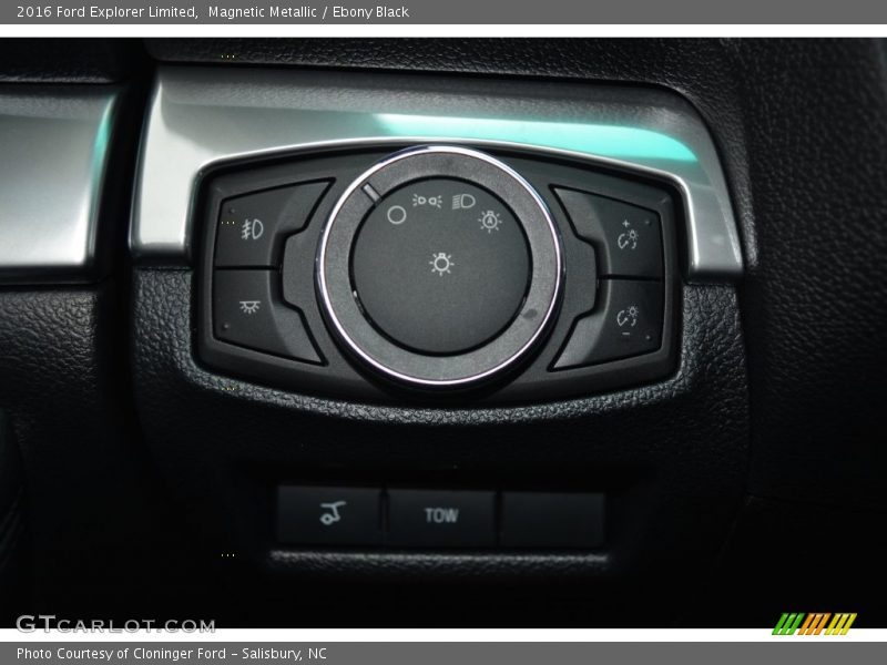 Magnetic Metallic / Ebony Black 2016 Ford Explorer Limited