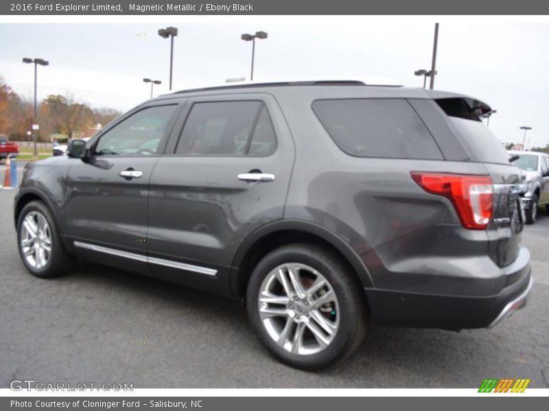 Magnetic Metallic / Ebony Black 2016 Ford Explorer Limited