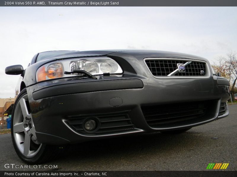 Titanium Gray Metallic / Beige/Light Sand 2004 Volvo S60 R AWD