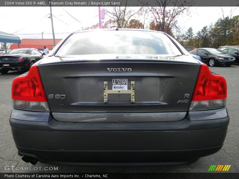 Titanium Gray Metallic / Beige/Light Sand 2004 Volvo S60 R AWD