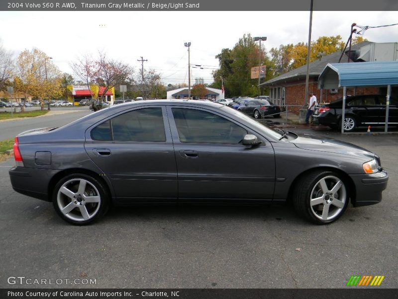 Titanium Gray Metallic / Beige/Light Sand 2004 Volvo S60 R AWD