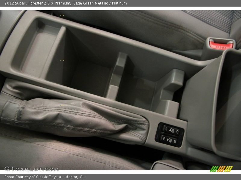 Sage Green Metallic / Platinum 2012 Subaru Forester 2.5 X Premium
