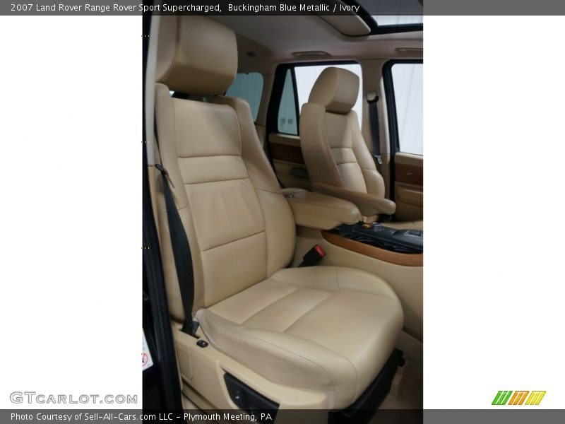 Buckingham Blue Metallic / Ivory 2007 Land Rover Range Rover Sport Supercharged