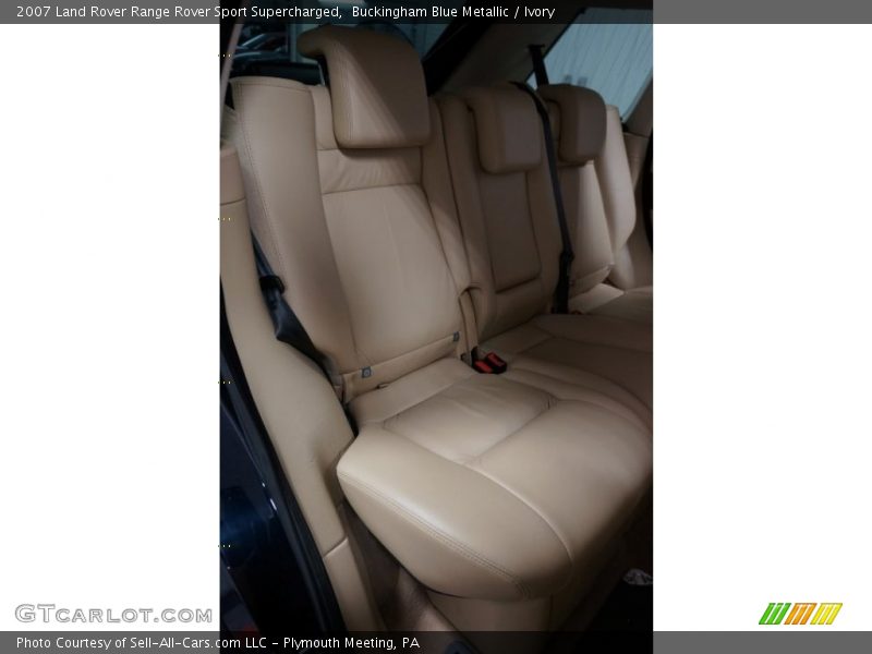 Buckingham Blue Metallic / Ivory 2007 Land Rover Range Rover Sport Supercharged