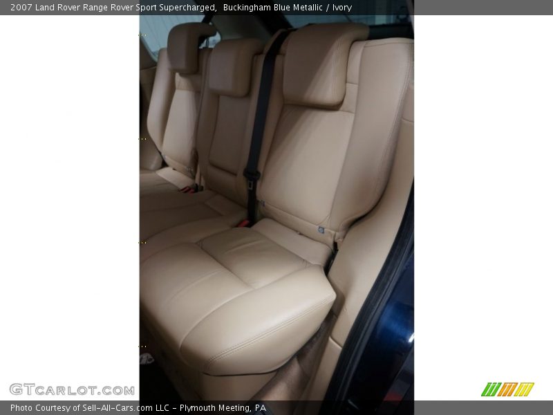 Buckingham Blue Metallic / Ivory 2007 Land Rover Range Rover Sport Supercharged