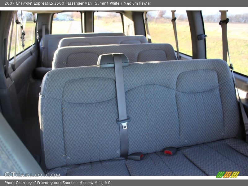 Summit White / Medium Pewter 2007 Chevrolet Express LS 3500 Passenger Van