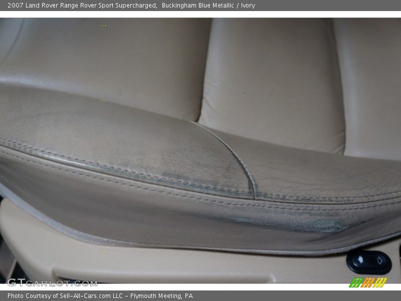 Buckingham Blue Metallic / Ivory 2007 Land Rover Range Rover Sport Supercharged