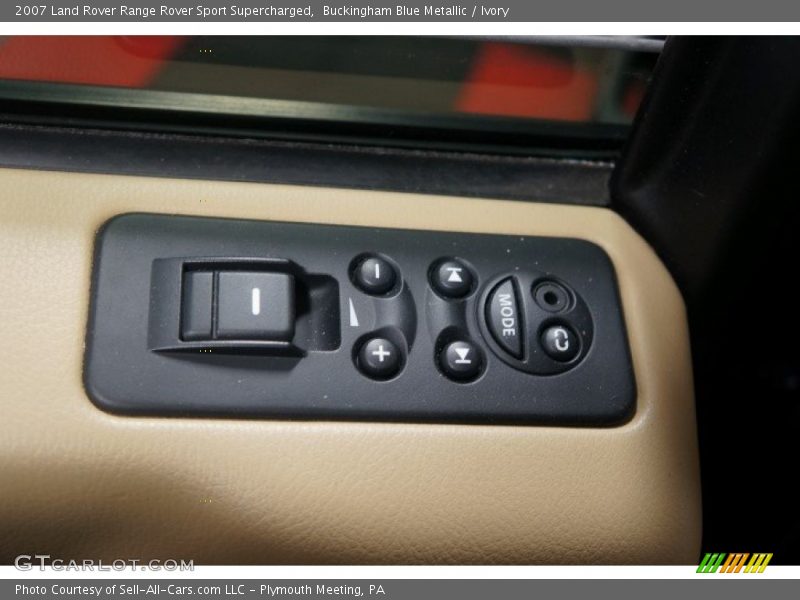 Buckingham Blue Metallic / Ivory 2007 Land Rover Range Rover Sport Supercharged