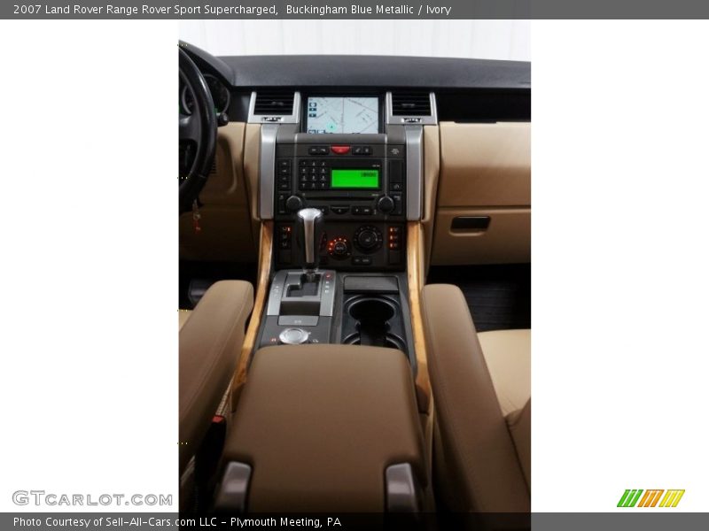 Buckingham Blue Metallic / Ivory 2007 Land Rover Range Rover Sport Supercharged