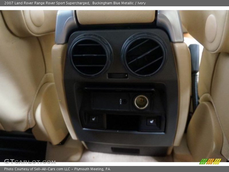 Buckingham Blue Metallic / Ivory 2007 Land Rover Range Rover Sport Supercharged