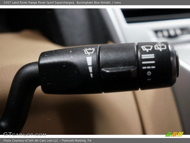 Buckingham Blue Metallic / Ivory 2007 Land Rover Range Rover Sport Supercharged