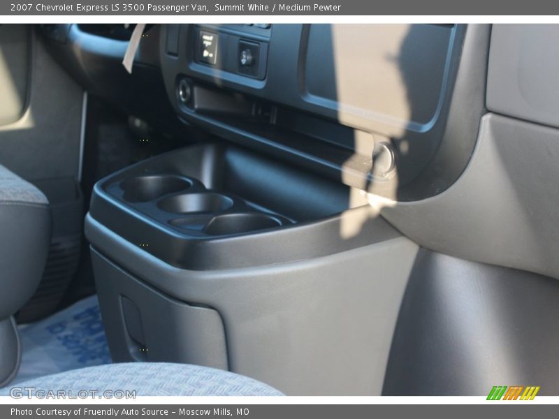 Summit White / Medium Pewter 2007 Chevrolet Express LS 3500 Passenger Van
