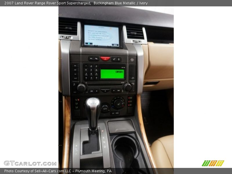 Buckingham Blue Metallic / Ivory 2007 Land Rover Range Rover Sport Supercharged