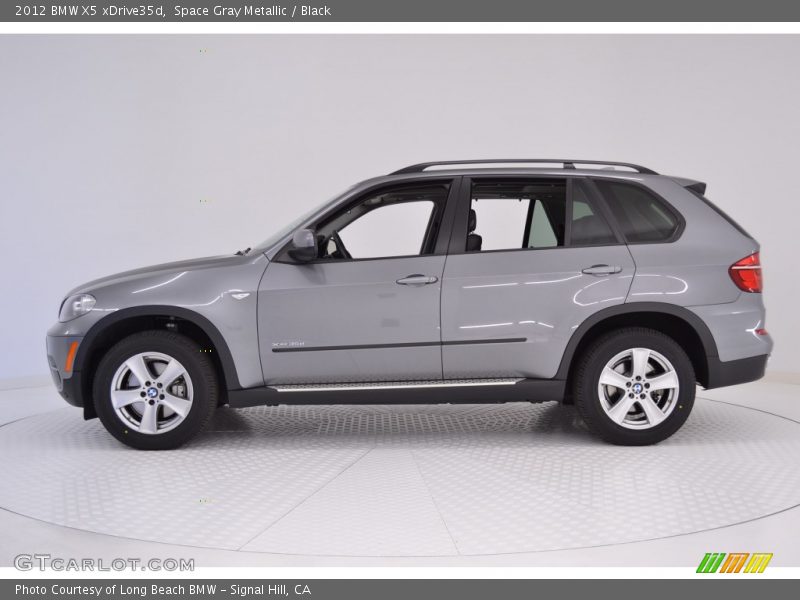 Space Gray Metallic / Black 2012 BMW X5 xDrive35d