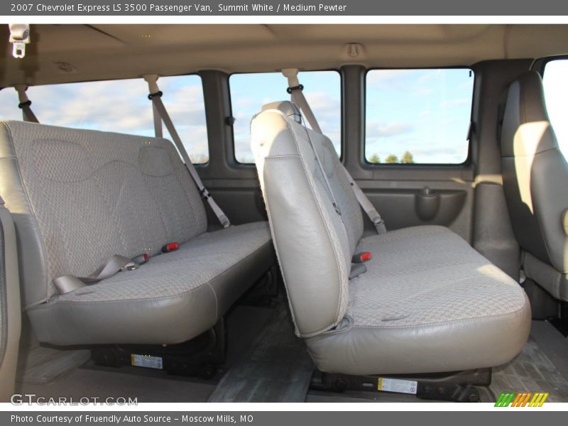 Summit White / Medium Pewter 2007 Chevrolet Express LS 3500 Passenger Van