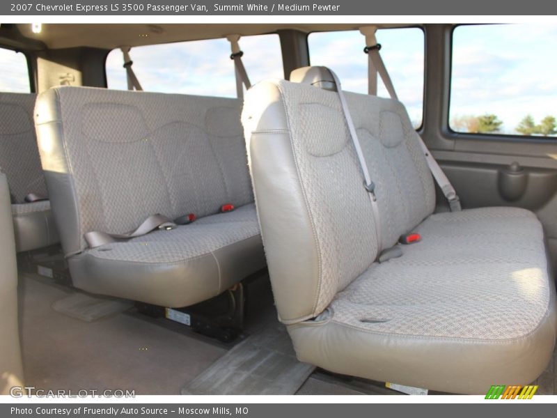 Summit White / Medium Pewter 2007 Chevrolet Express LS 3500 Passenger Van