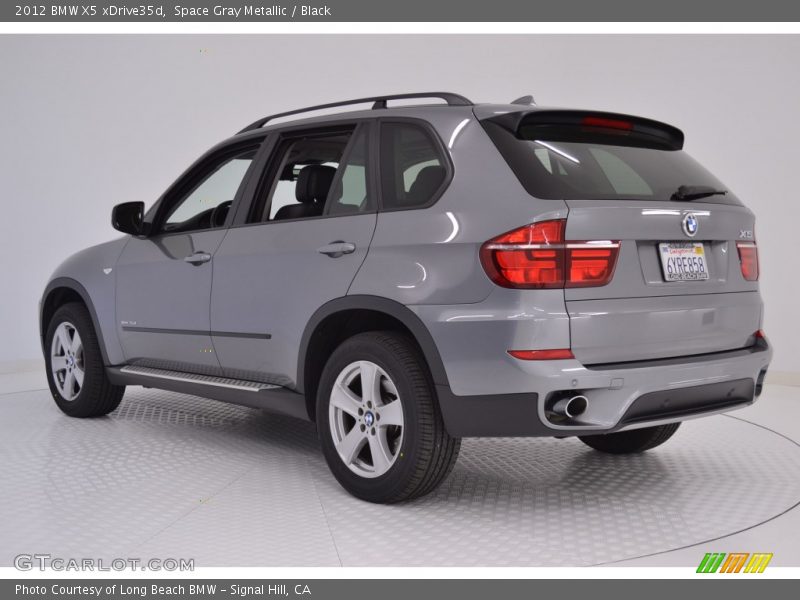 Space Gray Metallic / Black 2012 BMW X5 xDrive35d
