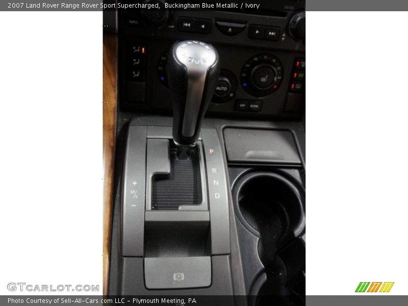 Buckingham Blue Metallic / Ivory 2007 Land Rover Range Rover Sport Supercharged