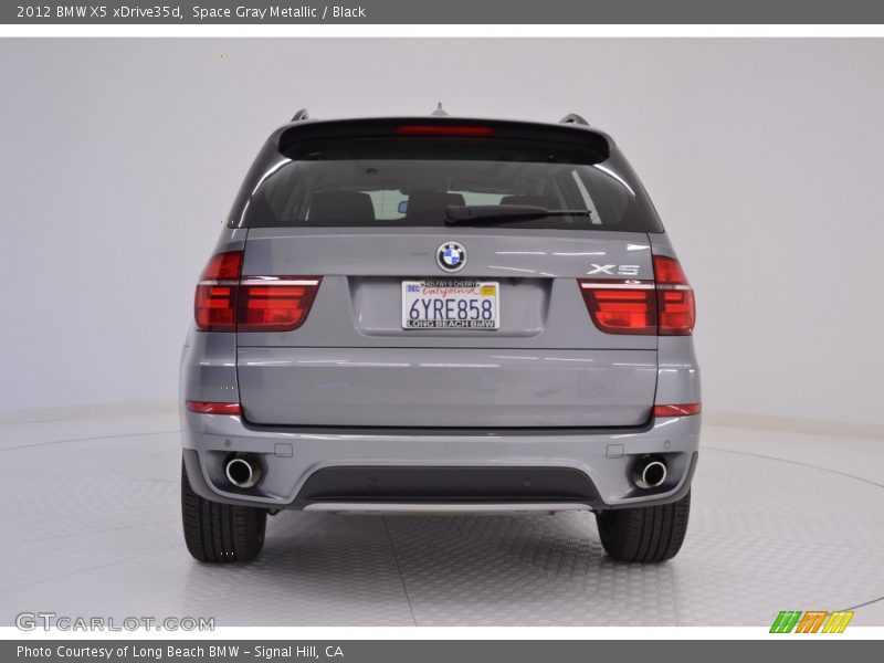 Space Gray Metallic / Black 2012 BMW X5 xDrive35d