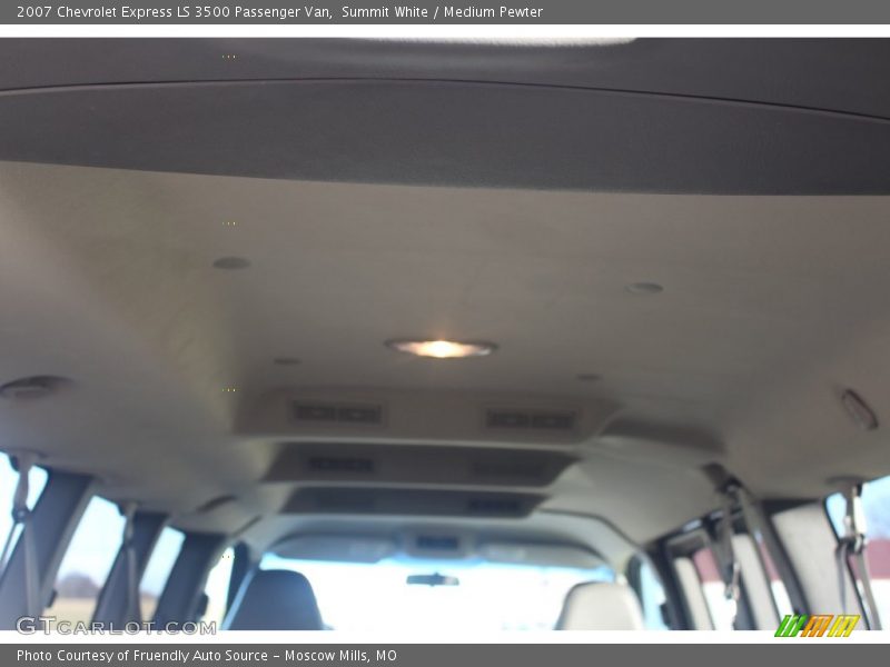 Summit White / Medium Pewter 2007 Chevrolet Express LS 3500 Passenger Van
