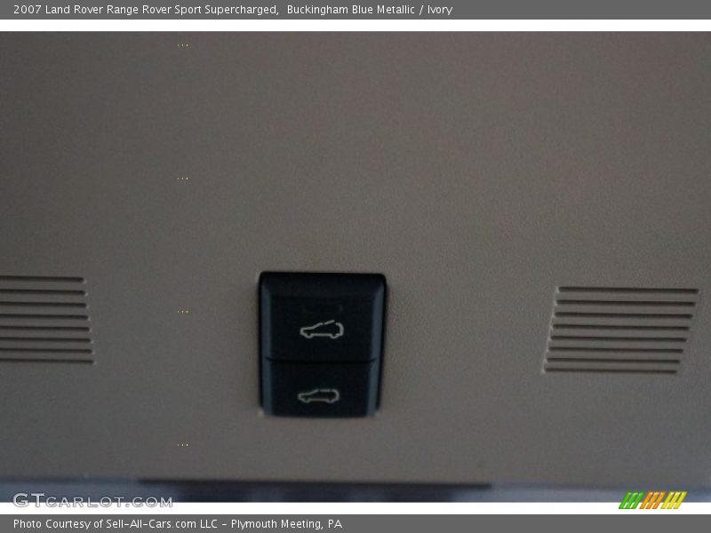 Buckingham Blue Metallic / Ivory 2007 Land Rover Range Rover Sport Supercharged