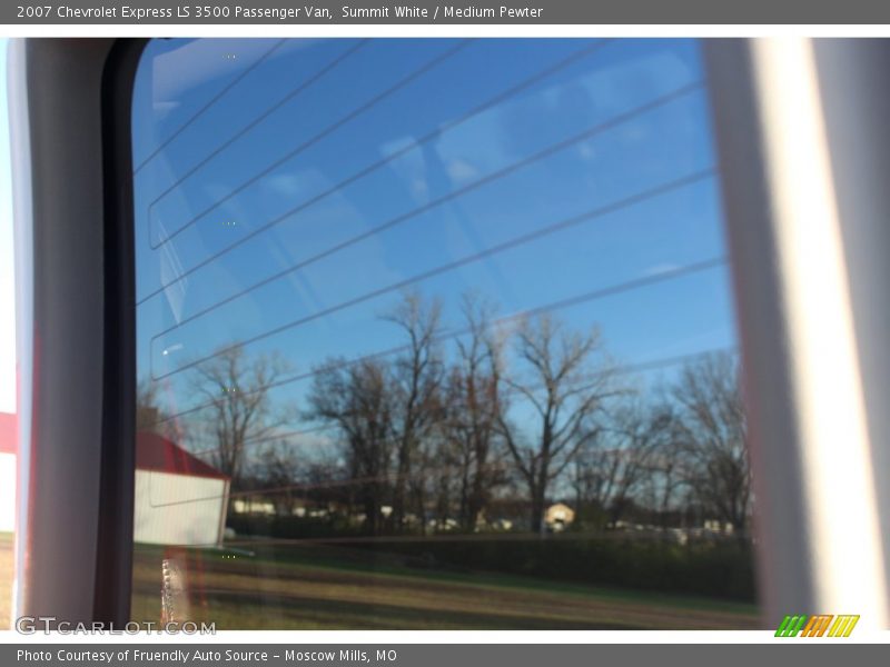 Summit White / Medium Pewter 2007 Chevrolet Express LS 3500 Passenger Van