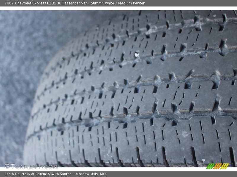 Summit White / Medium Pewter 2007 Chevrolet Express LS 3500 Passenger Van