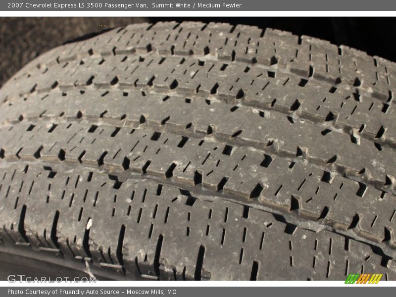 Summit White / Medium Pewter 2007 Chevrolet Express LS 3500 Passenger Van