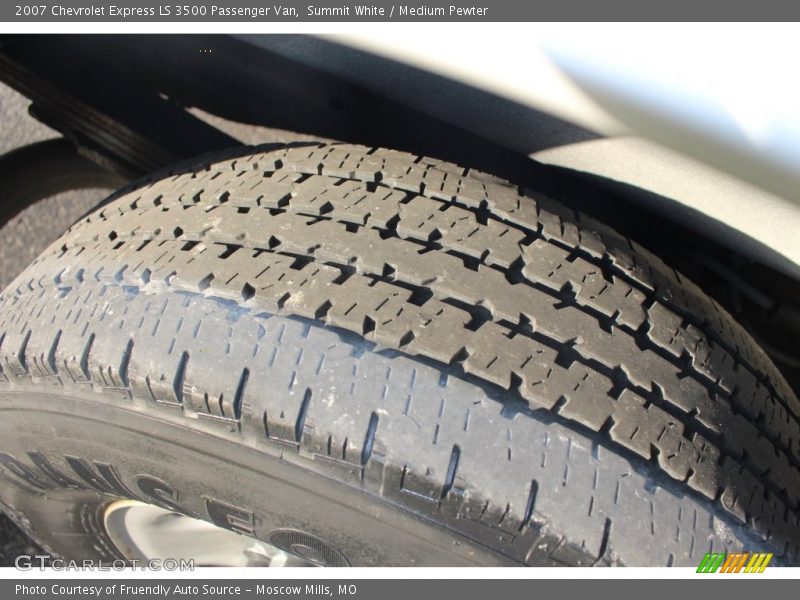 Summit White / Medium Pewter 2007 Chevrolet Express LS 3500 Passenger Van