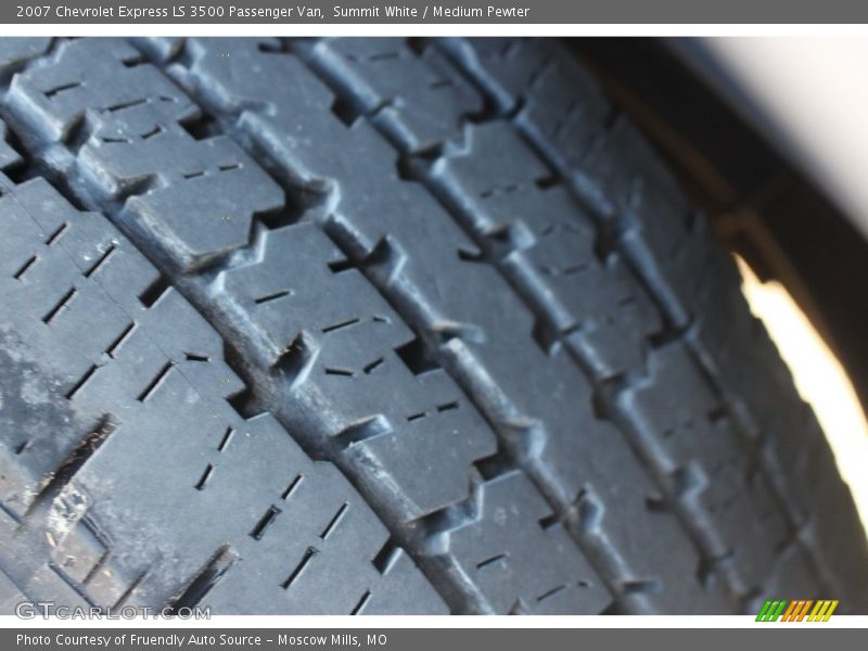 Summit White / Medium Pewter 2007 Chevrolet Express LS 3500 Passenger Van